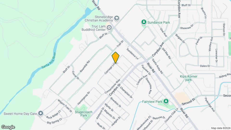 1287 Carriage Ln Map and Location Details