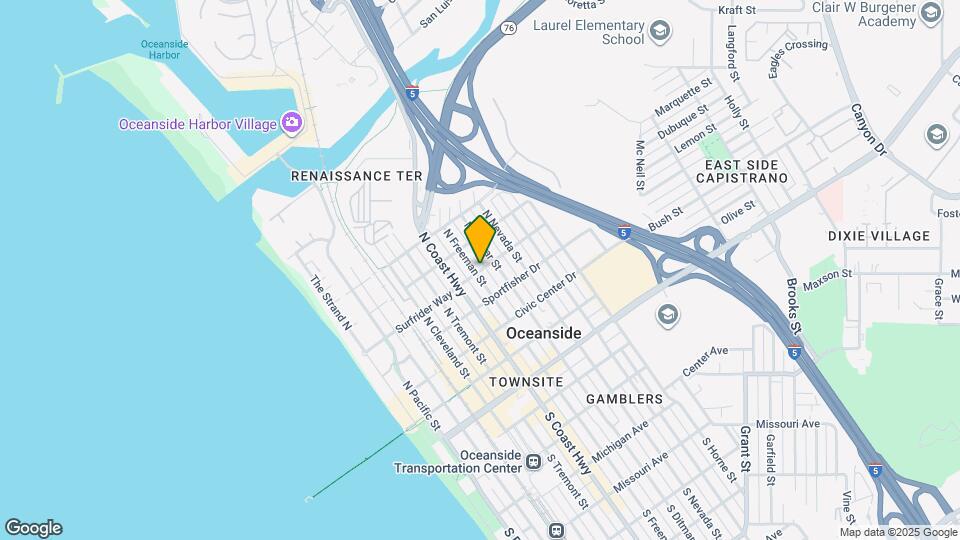 606 Surfrider Way Map and Location Details