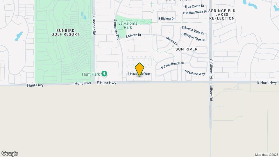 2354 E Gleneagle Dr Mapa y Detalles de la Ubicación