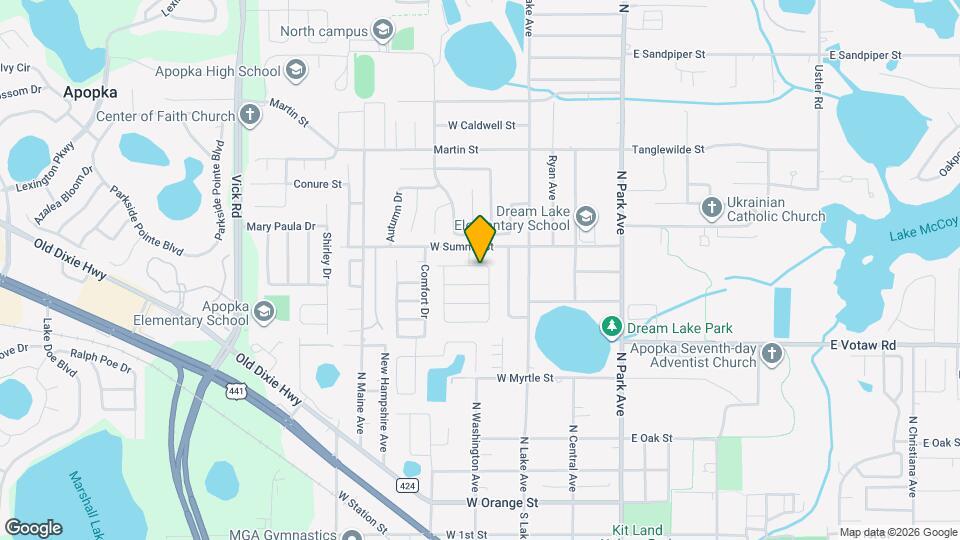 220 Bonnie Glen Ln Mapa y Detalles de la Ubicación