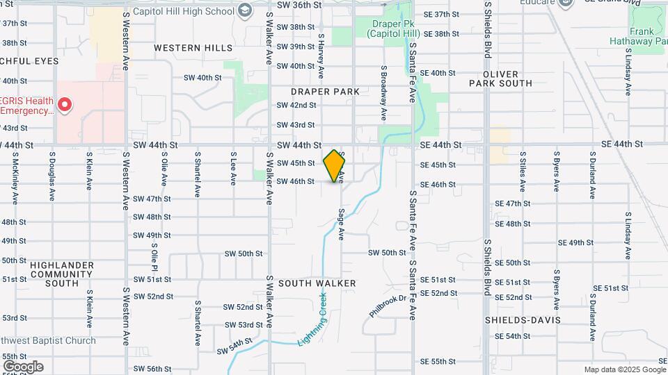 228 SW 46th St Map and Location Details