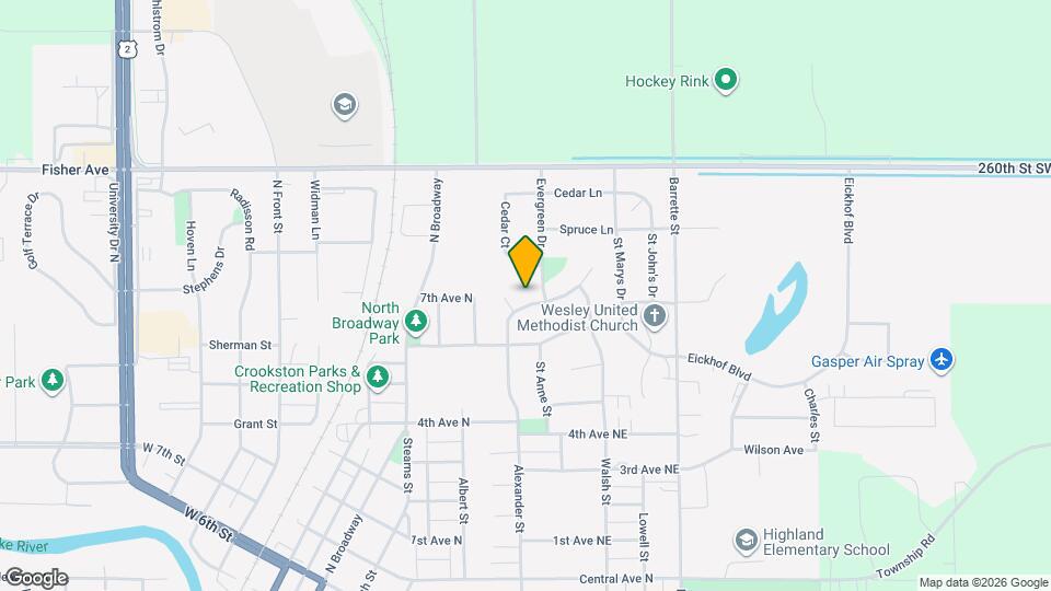 1405 Alexander Ave Mapa y Detalles de la Ubicación