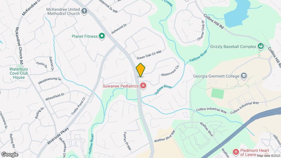 1264 Watercrest Cir Mapa y Detalles de la Ubicación