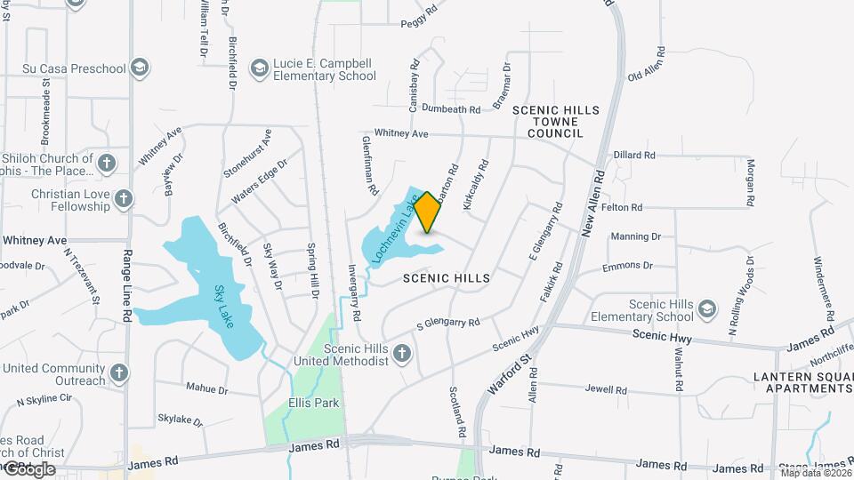 3021 Dumbarton Rd Map and Location Details