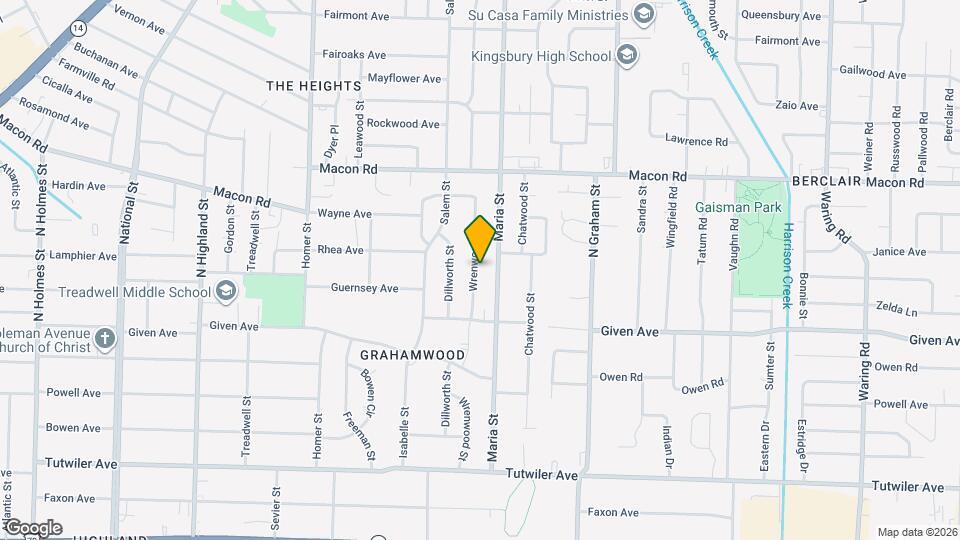 992 Wrenwood St Map and Location Details