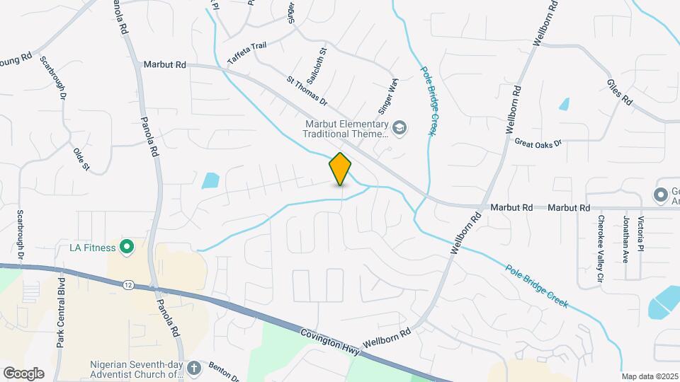 2448 Wellborn Creek Ct Map and Location Details