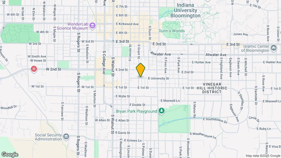 601 S Grant St Mapa y Detalles de la Ubicación