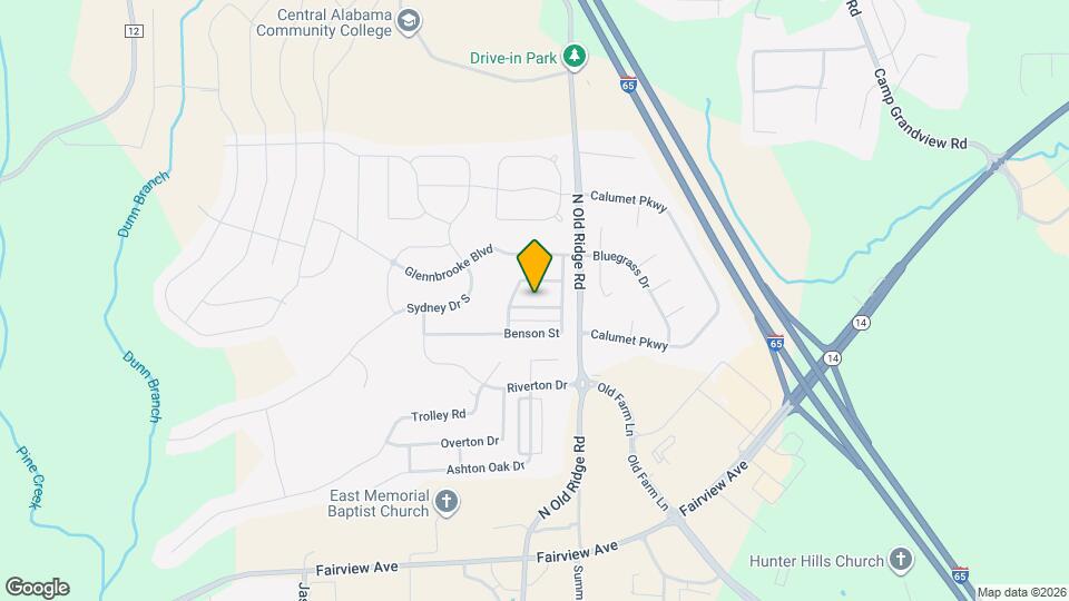 115 Glennbrooke Ln Map and Location Details