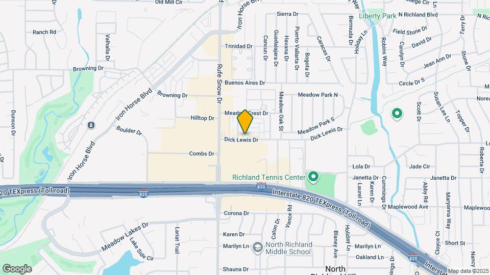 5501 Crosby Dr Map and Location Details