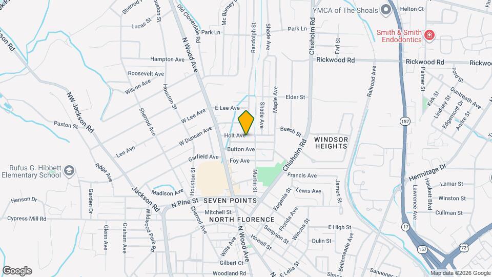 126 Holt Ave Map and Location Details