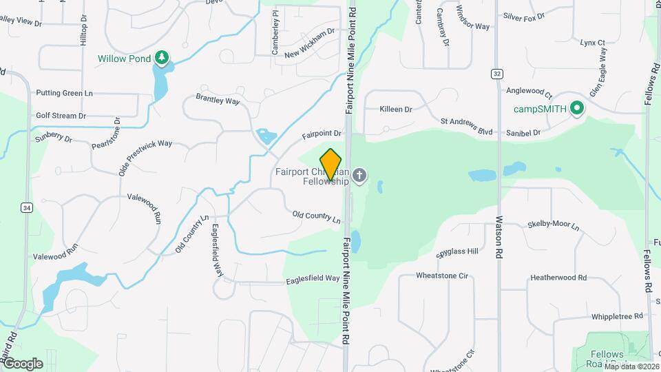 4395 Fairport Nine Mile Point Rd Map and Location Details