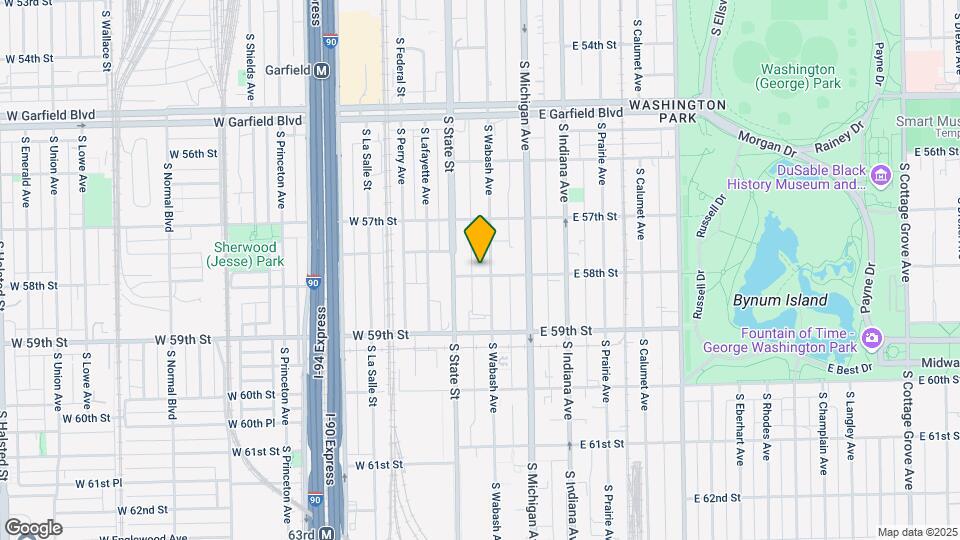 5758 S Wabash Ave Map and Location Details