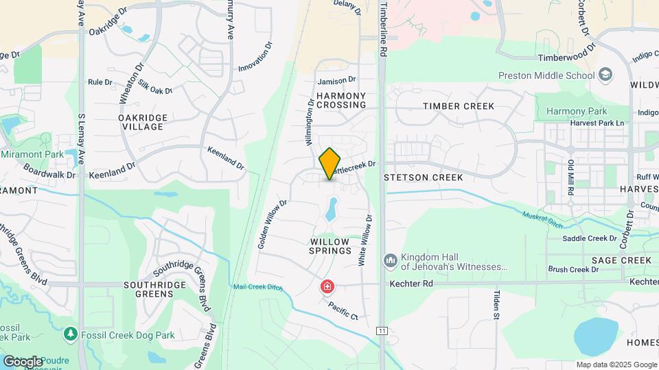 5225 White Willow Dr Map and Location Details