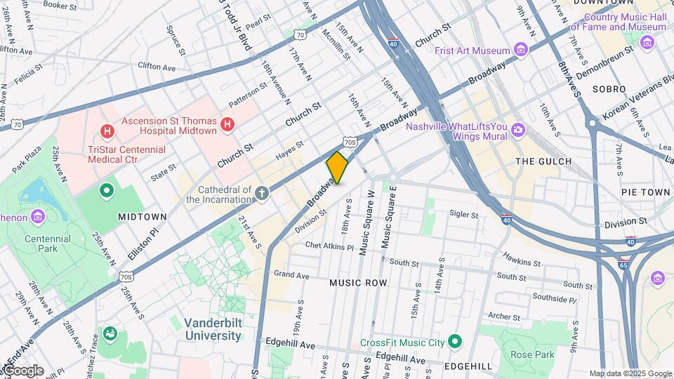1803 Broadway, Unit 510 Map and Location Details