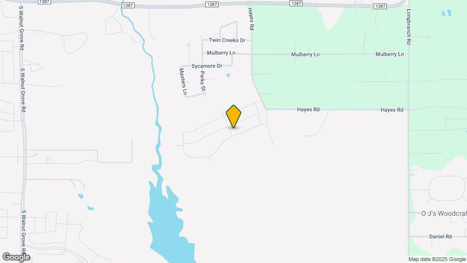 Hayes Crossing Mapa y Detalles de la Ubicación