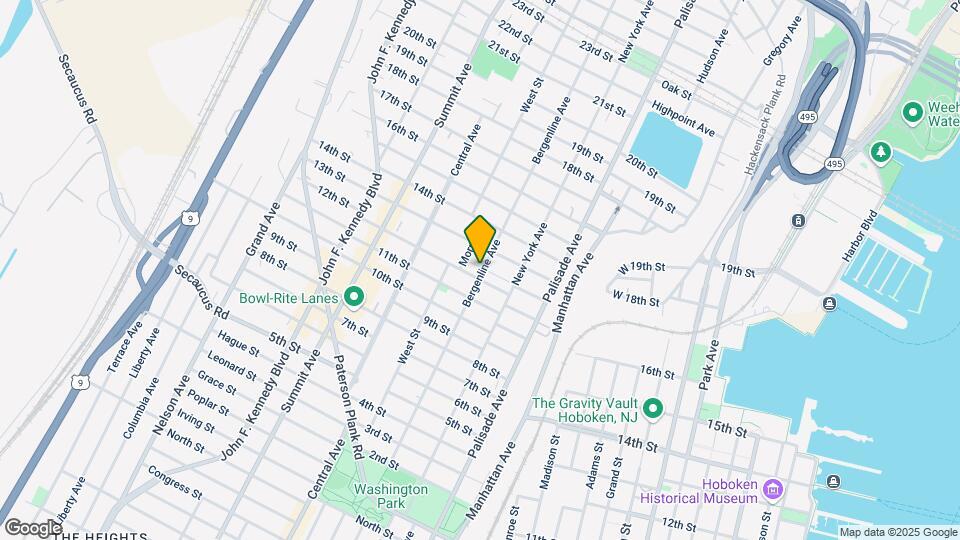 1207 Bergenline Ave Map and Location Details