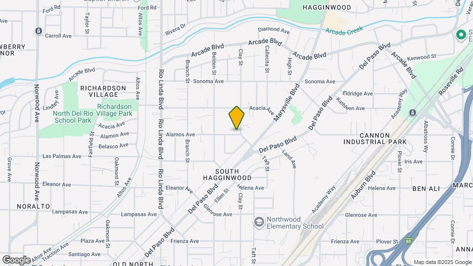 1171-1173 Alamos Ave Map and Location Details