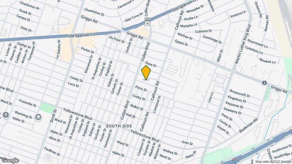 4515 Dewberry St Map and Location Details
