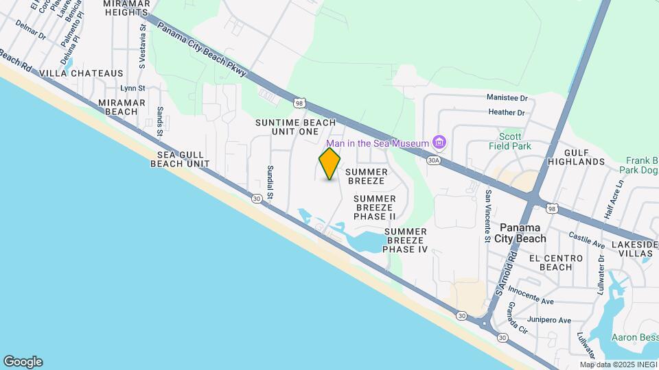 17462 Front Beach Rd, Unit 76C Map and Location Details