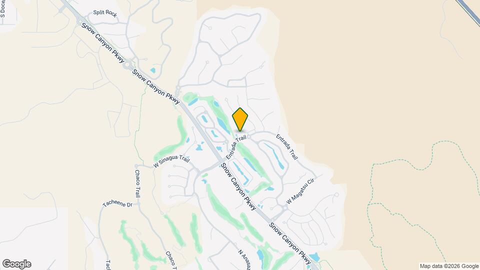 2336 Entrada Trail Map and Location Details