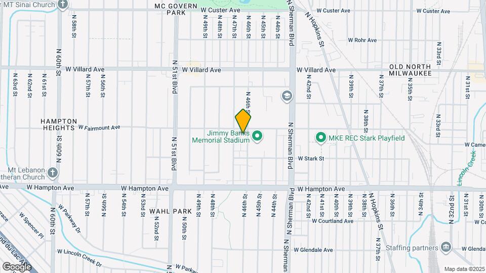 4957 N 46th St, Unit A Mapa y Detalles de la Ubicación