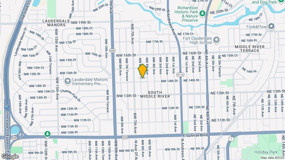 1404 NW 6th Ave, Unit 2.0 Map and Location Details