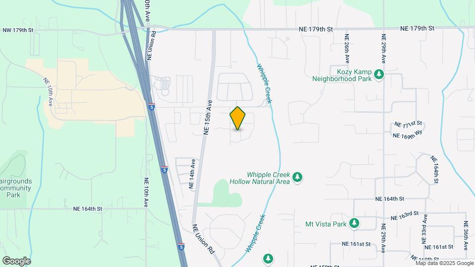 17008 NE 18th Ave Map and Location Details