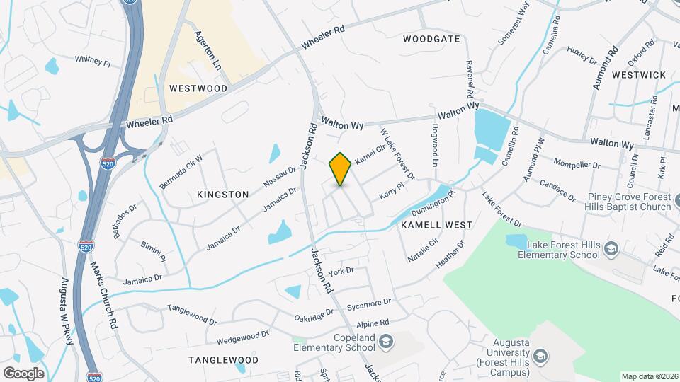 839 Wimbledon Dr Mapa y Detalles de la Ubicación