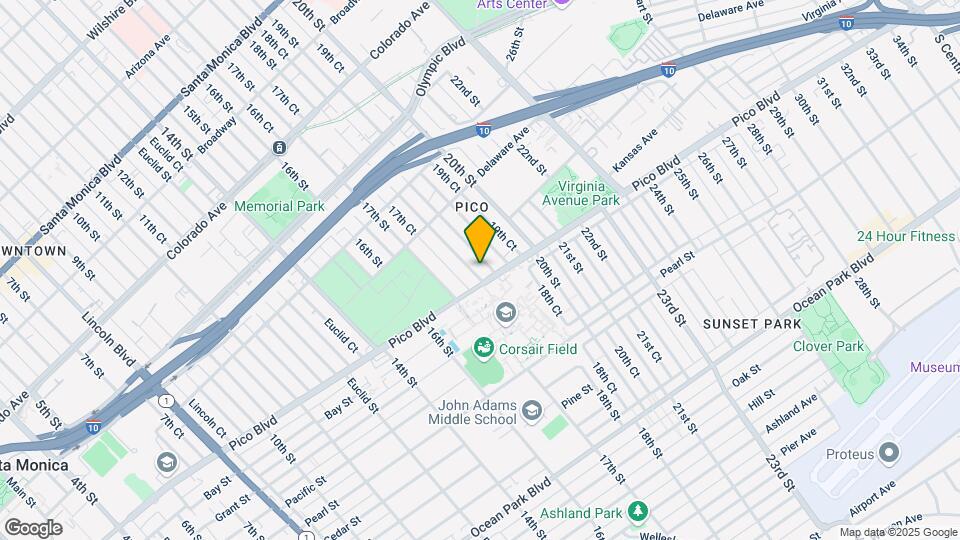 2019 18th St Map and Location Details