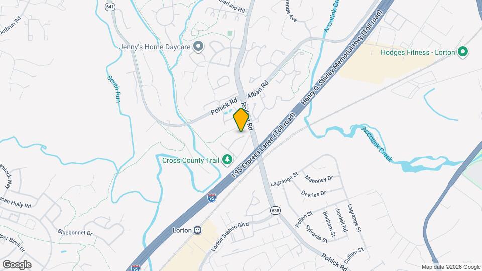 7706 Hickory Glen Way Map and Location Details