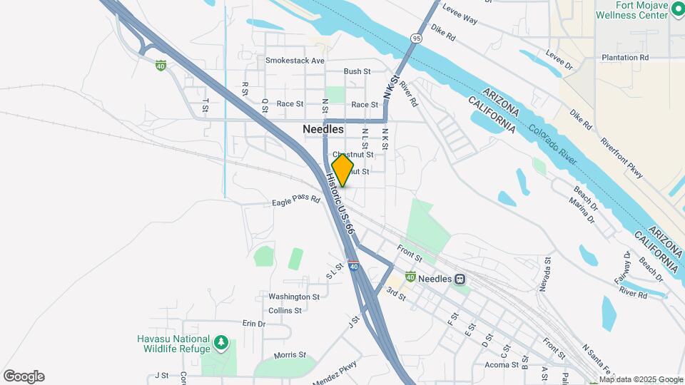 100 N M St Map and Location Details