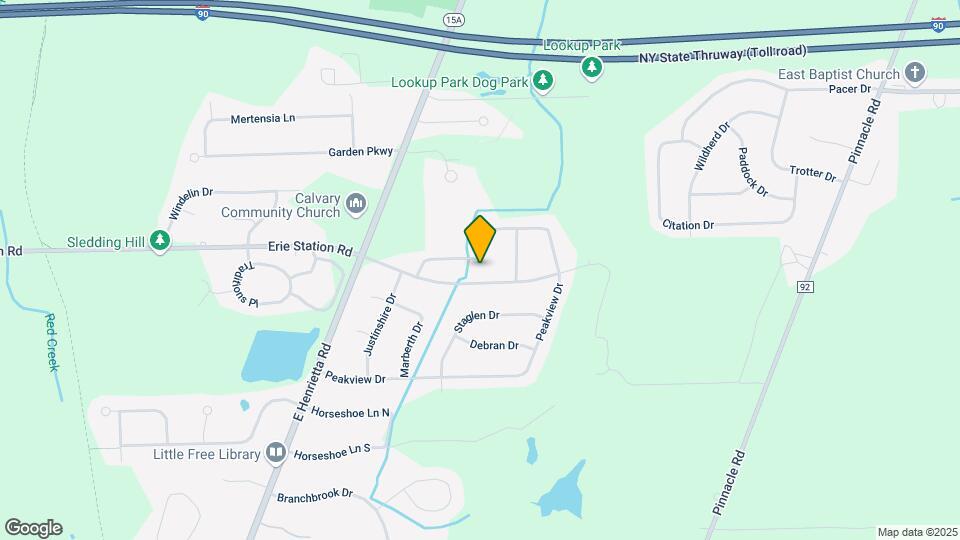 Henrietta Highlands Apartment Homes Map and Location Details