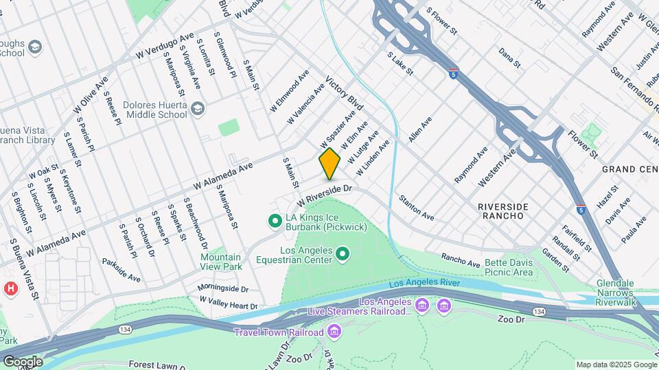 433 W Riverside Dr Map and Location Details