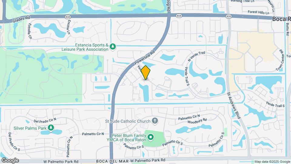 6725 Lago Vista Ter Map and Location Details