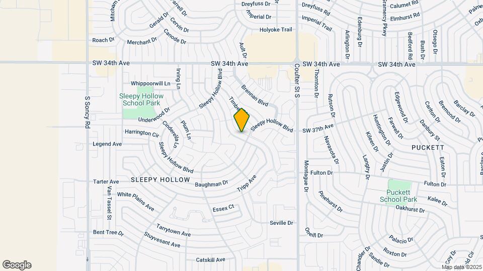 3537 Tripp Ave Map and Location Details