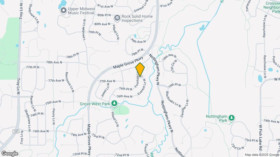 7791 Everest Ln N Map and Location Details