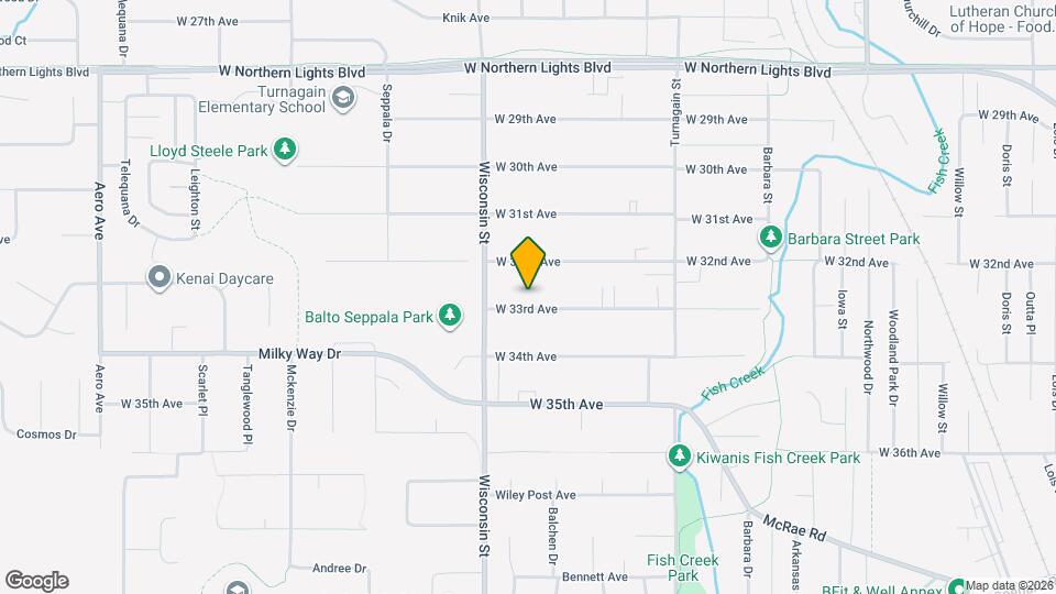 3103 W 33rd Ave Map and Location Details