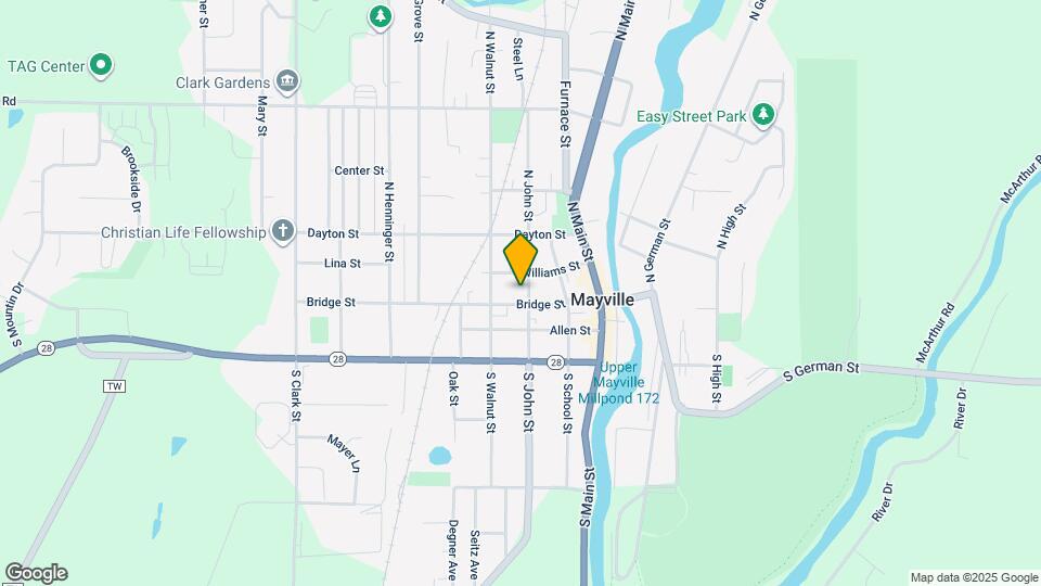 5 N John St Mapa y Detalles de la Ubicación