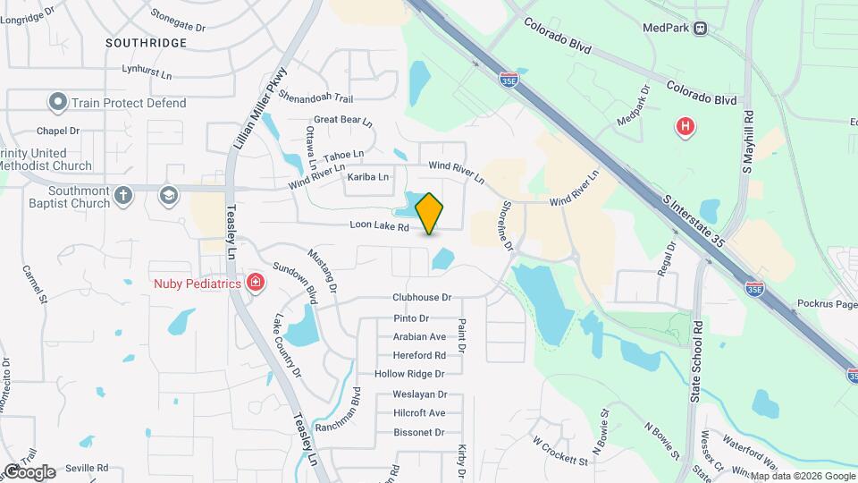 2817 Pioneer Dr Map and Location Details