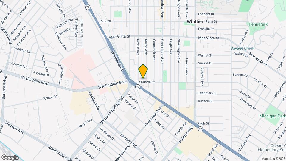 12725 La Cuarta St, Unit 12725 La Cuarta Street Map and Location Details