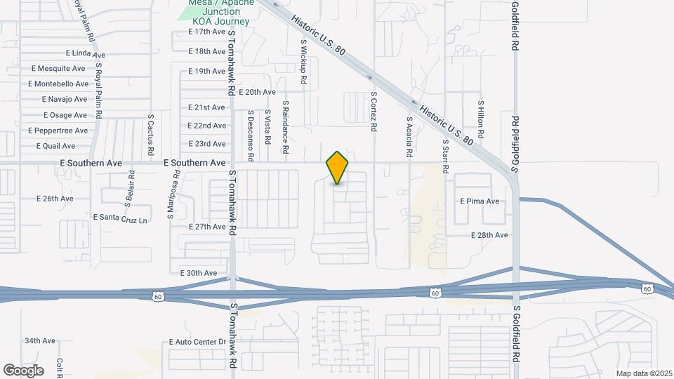 2541 S De Soto Rd Mapa y Detalles de la Ubicación