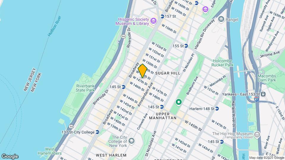519 W 147th St Map and Location Details