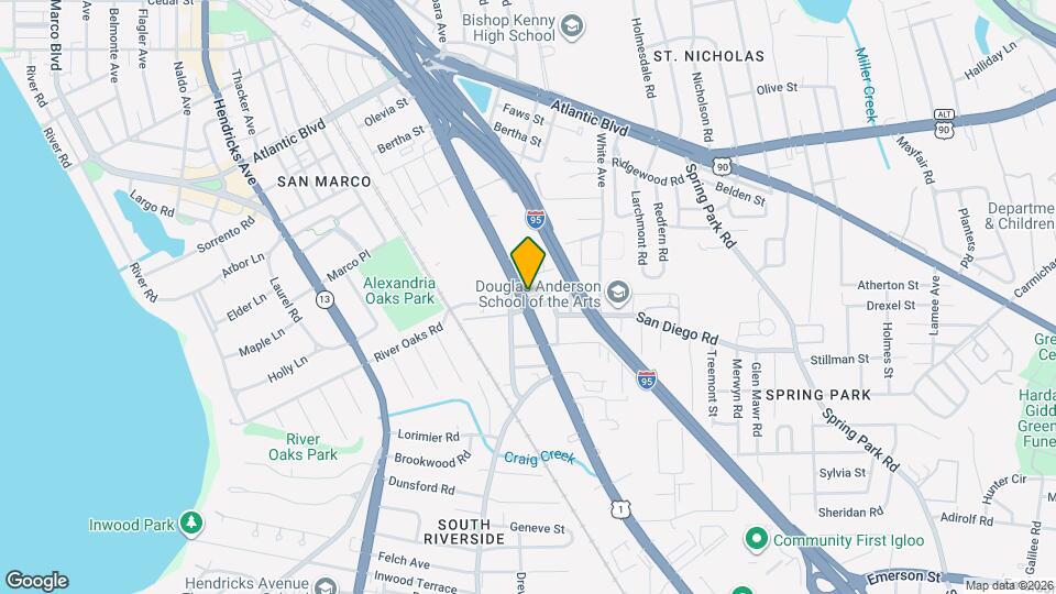 2093 St Martins Dr E Map and Location Details