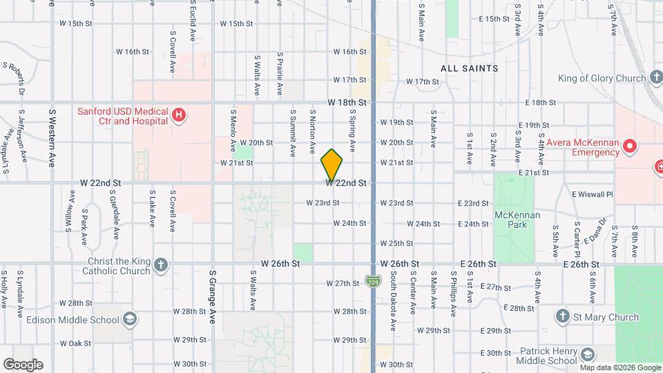 1411 S Duluth Ave Map and Location Details