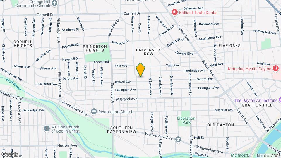 437-439 Oxford Ave Mapa y Detalles de la Ubicación