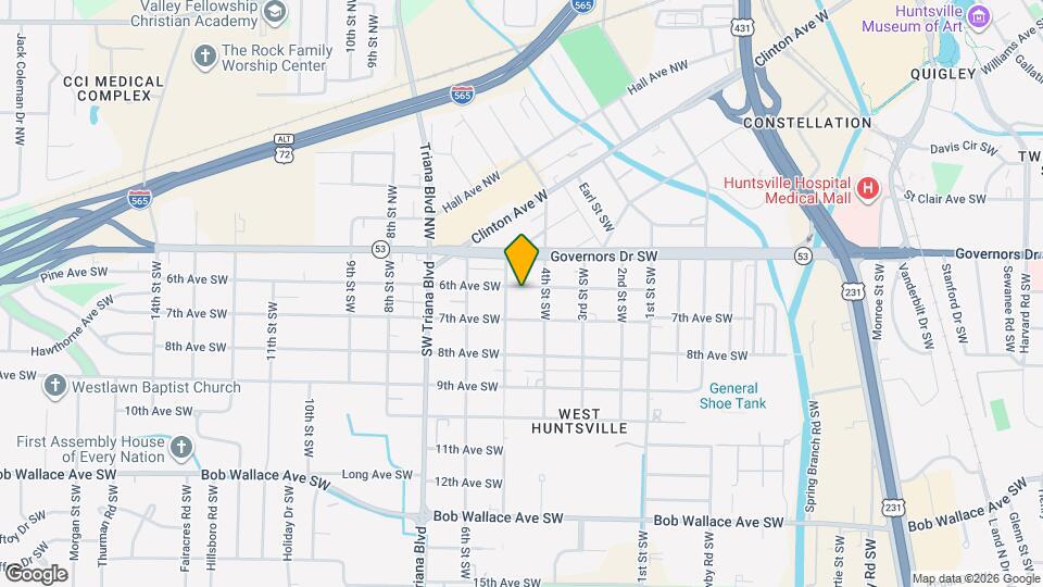 2909 6th Ave SW Map and Location Details