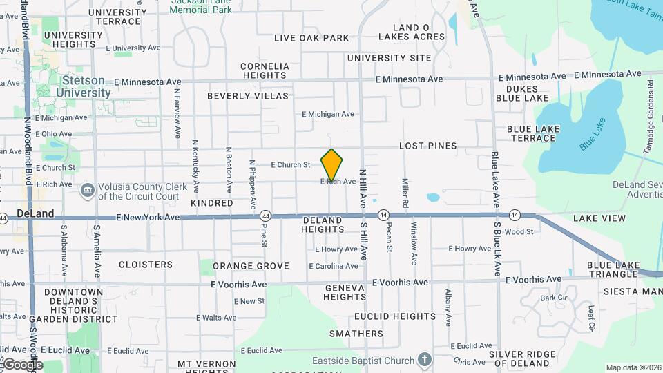 121 N Colorado Ave Map and Location Details