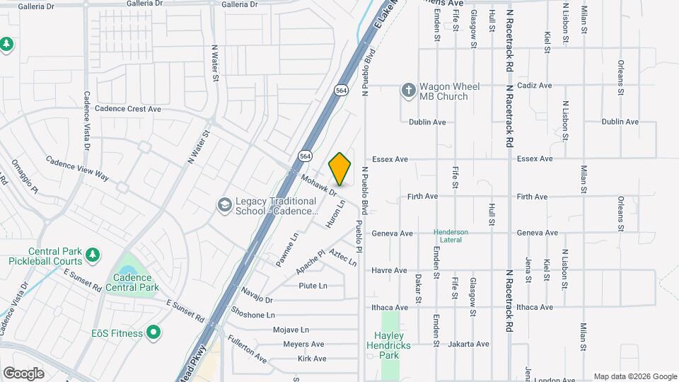 208 Mohawk Dr Mapa y Detalles de la Ubicación