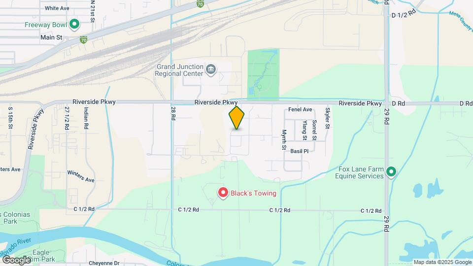 2828 S Forest Ln Map and Location Details
