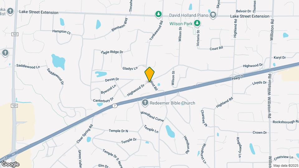 16091 Highwood Dr Map and Location Details